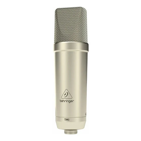 Behringer Tm1 Microfono Diafragma Condensador Studio Grabar Color Dorado