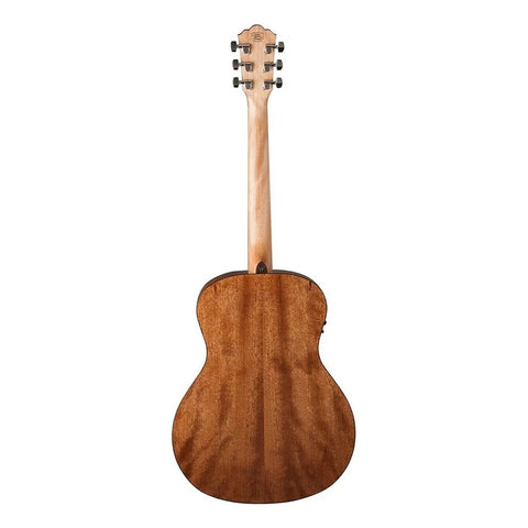 Guitarra Electroacústica Washburn Woodline 10 O12se 6 Cuerdas Diestros Caoba Natural Diestro Ovangkol