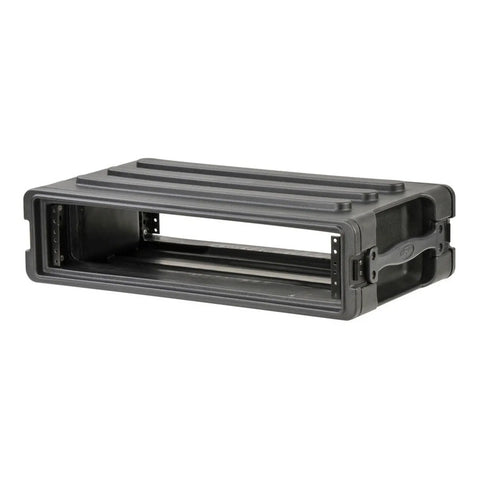 Case Rack P/ Equipo De Audio 2 Espacios, Skb 1skb-r2s Negro