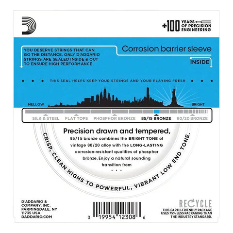 Cuerdas D'addario Ez910 Para Guitarra Acústica 11/52