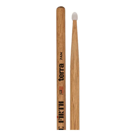 4 Pares Baquetas American Classic Terra Vic Firth P7atn4pk Marrón Claro 7an