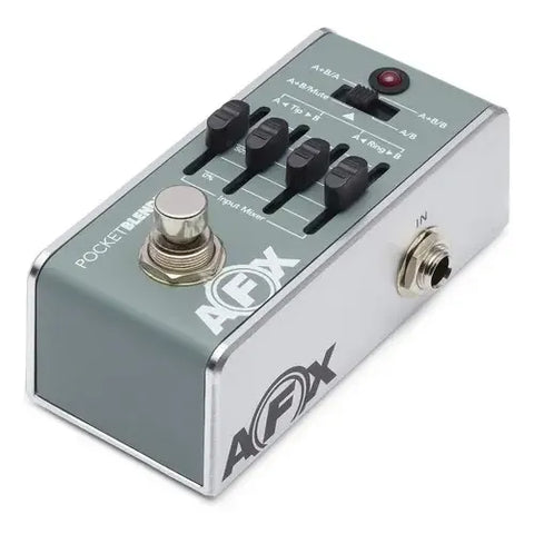 Pedal Guitarra Bajo Fishman Pro-afx-di2 Mezcla A/b Caja Directa Gris