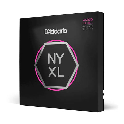 Cuerdas Para Bajo Eléctrico D'addario Nyxl 5 Cuerdas, .045-.130