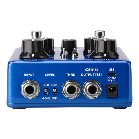 Pedal Simulador E Ir Nux Nss-5 Solid Studio Simulator Azul