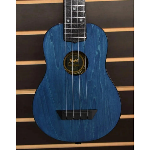 Ukelele Soprano Travel Azul Con Funda Flight Tus35 Blu  Azul