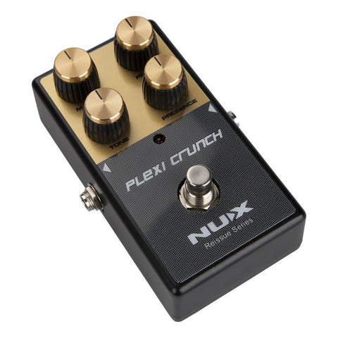 Pedal Crunch Para Guitarra Tono Clásico Nux Plexi Crunch Marrón