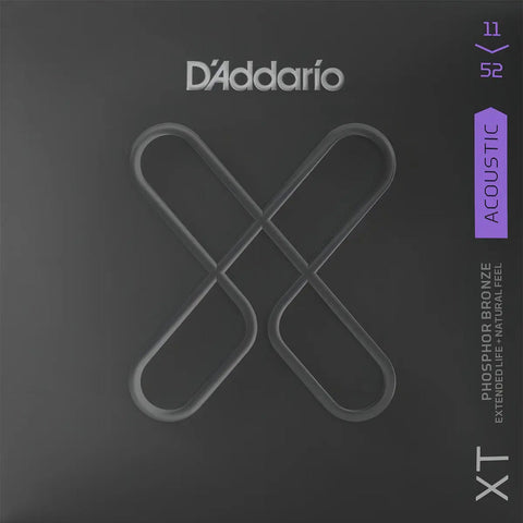 D'addarío Xt Acoustic Phosphor Bronze 11-52 Cuerdas Guitarra