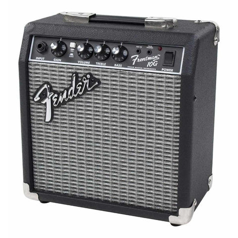 Amplificador Para Guitarra De 10w Fender Frontman Series 10g Negro/plata