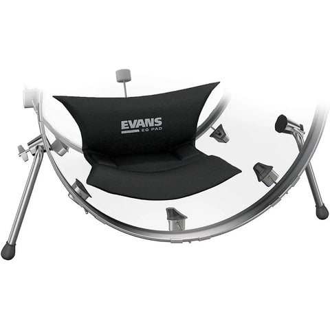 Cojín Ajustable Para Bombo Adherible Con Velcro Evans Eq Pad