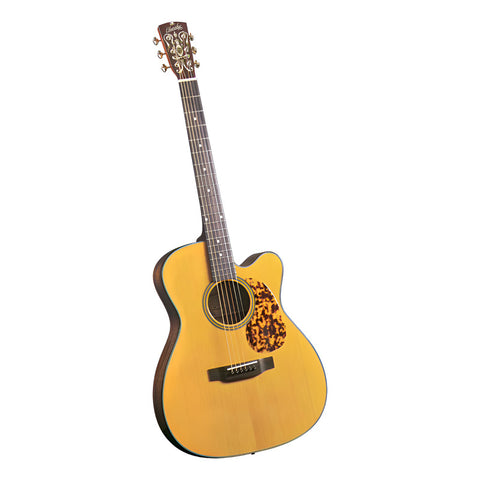 Guitarra Acústica-eléctrica De 6 Cuerdas Blueridge Br-143ce Natural Diestro