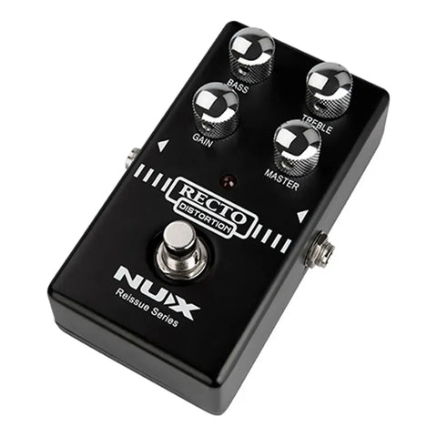 Pedal De Distorsión Para Guitarra Nux Recto Distortion Negro