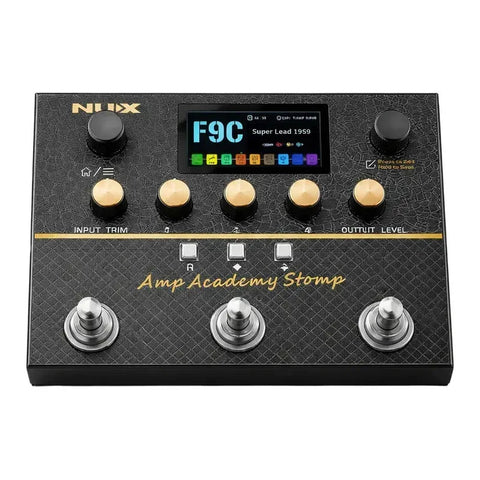 Pedal Nux Modelo Nma-3aap Amp Academy Stomp Black
