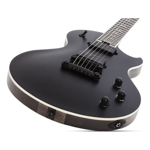 Guitarra Eléctrica Schecter Solo-ii Elite Evil Twin Black Sa Diestro Negro Ébano