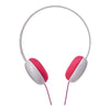 Audifonos Diadema Ajustable Blanco C/rosa Fonestar Fa-598bl