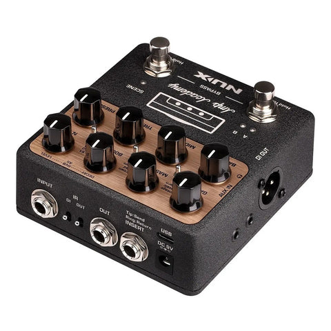 Pedal De Guitarra Simulador De Amplis Nux Ngs-6 Amp Negro