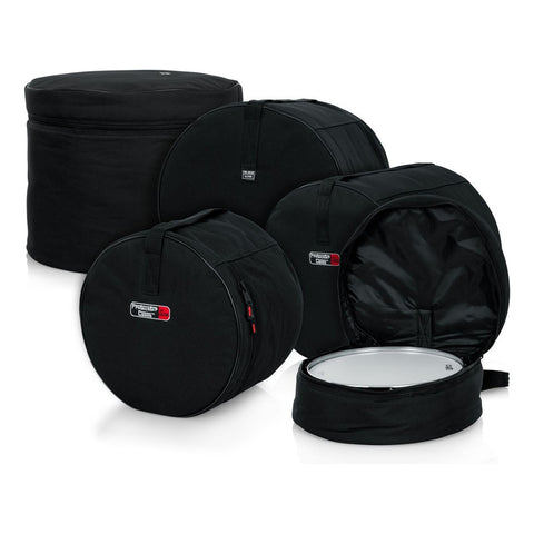 Juego 5 Fundas Acolchadas Nailon Para Batería Gator Gp-fusion16 Color Negro