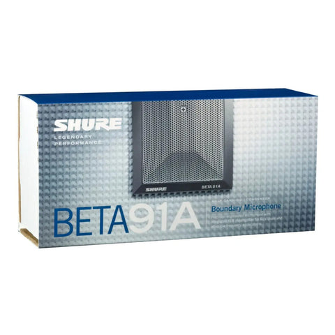 Micrófono P/bombo Semicardioide Condensador Shure Beta 91a Gris Oscuro