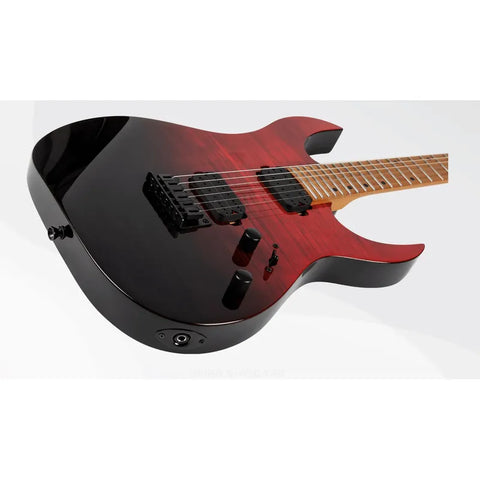 Guitarra Eléctrica 6 Cuerdas Spira Guitars S-450 Trans Red Diestro Rojo