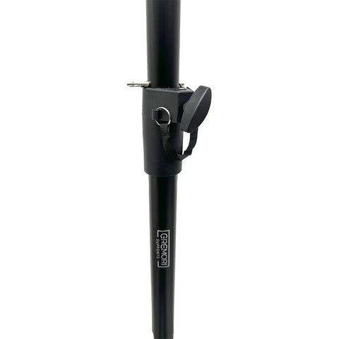 Poste Tubo Soporte Ajust. Para Bafle Y Sub Gremori Gmr-tyw15 Color Negro