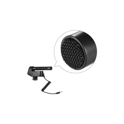 Micrófono Shotgun Condensador Unidireccional Boya By-vm600 Negro