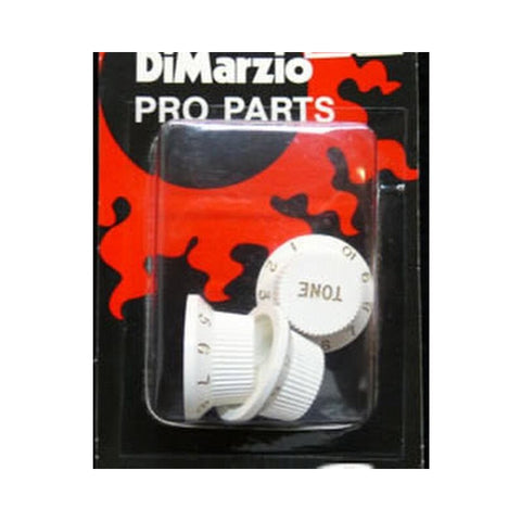 Set De Perillas P/stratocaster Blanco Dimarzio Dm2111 Whi Blanco