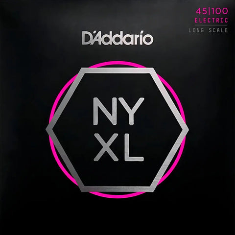 Juego De 4 Cuerdas Para Bajo (45-100) D'addario Nyxl45100