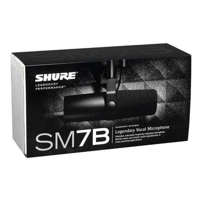 Sm7b Shure Microfono Dinamico Cardioide Color Negro