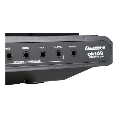 Carlsbro Okto B  Pad De Percusión Electrónica 8 Pads Negro