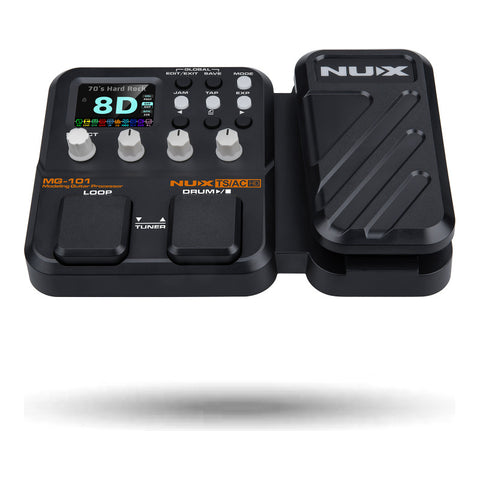 Procesador P/guitarra Nux Mg-101 Color Negro