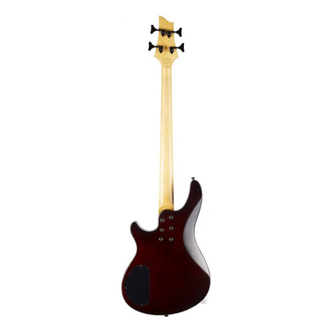 Sgr Schecter C-4 Bass Bajo Eléctrico Nogal Satinado Walnut Satin