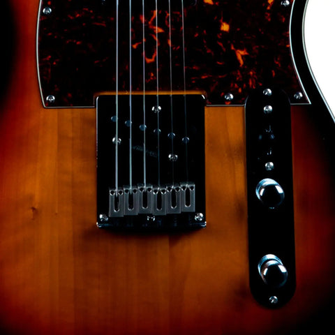 Jet Guitars Jt350 Guitarra Eléctrica Negra Orientación De La Mano Diestro