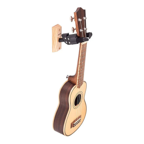 Soporte De Pared Auto Grip Para Ukulele Hercules Usp10wb Negro