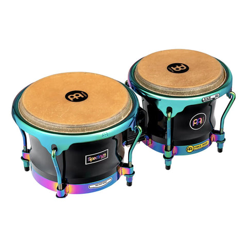 Meinl S400pbk Spectrum  Bongos 7  Y 8 1/2 Phantom Black Multi Agua
