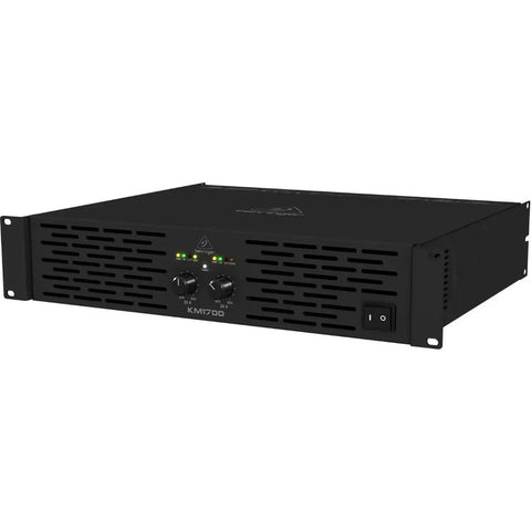 Behringer Km1700 Amplificador Poder Profesional 1700 Watts Color Negro