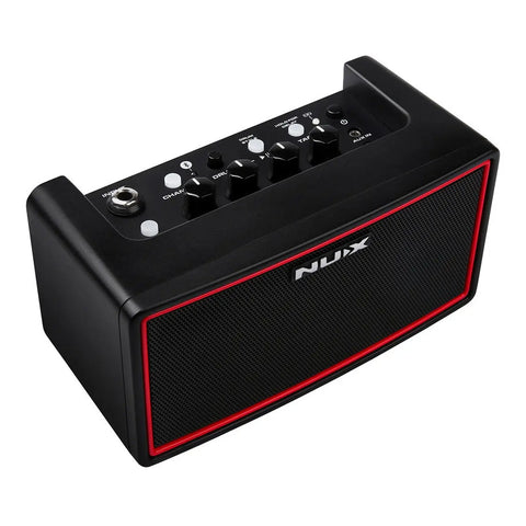 Amplificador Nux Mighty Air Combo Transistor Inalámbrico Guitarra Bajo Negro Rojo