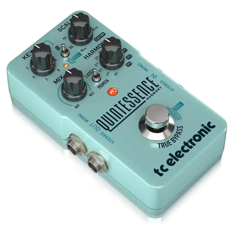 Tc Electronic Quintessence Harmony Pedal Armonizador P/guita Color Celeste