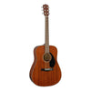 Guitarra Acústica Fender Classic Design Cd-60s All-mahogany 097-0110-022 Para Diestros Natural Brillante