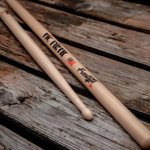 Baqueta American Freestyle De Madera Vic Firth De Quinta Punta