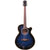 Guitarra Electroacústica 6 Cuerdas Oscar Schmidt Og10cef Color Azul Transparente